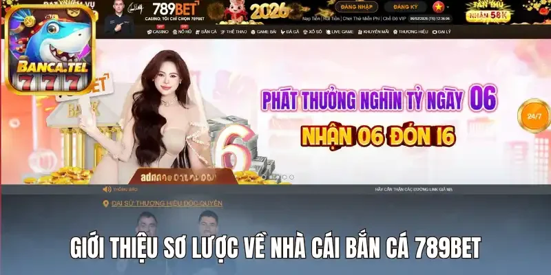 Giới thiệu sơ lược về nhà cái bắn cá 789bet